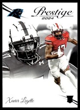 Xavier Legette 2024 Panini Prestige Rookie Card RC #334 Carolina Panthers. rookie card picture