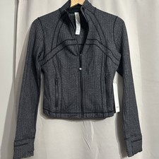 NWT 138 Lululemon Define Cropped Jacket Herringbone - HHDB Size 8