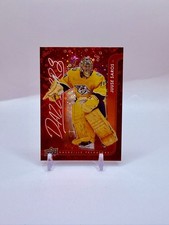 2024-25 Upper Deck Series 2 - Juuse Saros - Red Dazzlers #DZ-51 Predators