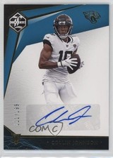2020 Panini Limited Rookie Auto 111/199 Collin Johnson #196 Auto 1b3x