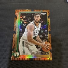 2025-26 Topps Chrome - Luke Kornet #37 Orange Basketball Border  Refractor