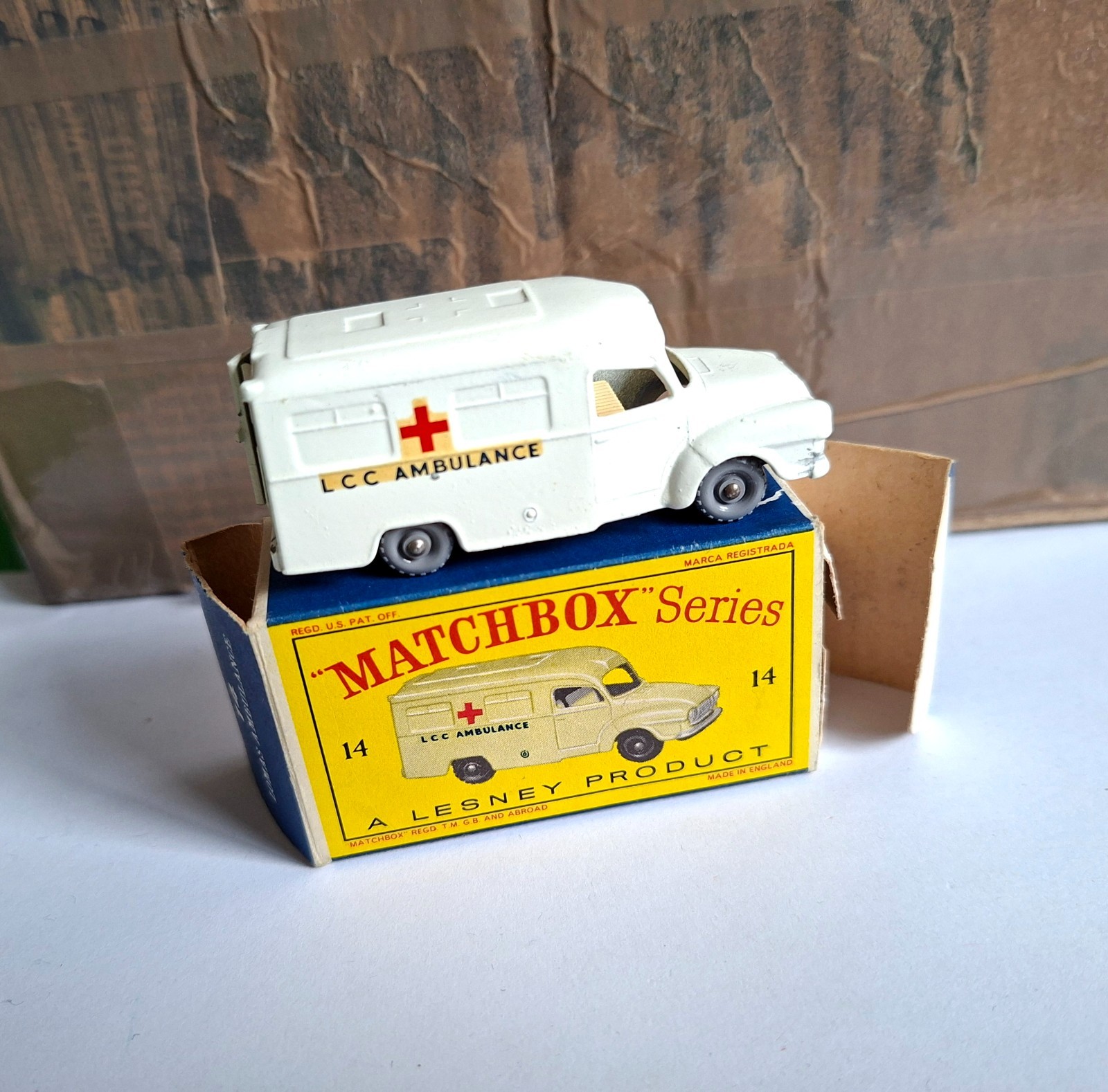Matchbox 14c, Bedford Lomas Ambulance - Free Price Guide & Review