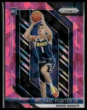2018-19 Panini Prizm #32 Michael Porter Jr. Prizms Pink Ice Rookie (i15918)