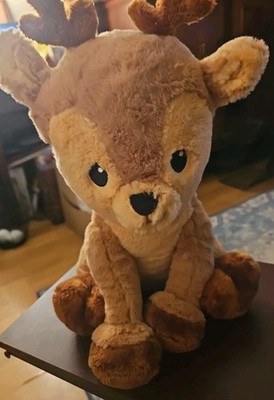 Cuddle Land Just Play Kohls Deer Plush Animal Stitched Eyes Soft Lovey 10  New