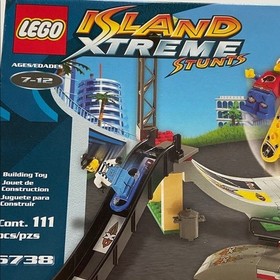 LEGO Island Xtreme Stunts Skateboard Challenge 6738 NEW Sealed Vintage 111 Pcs