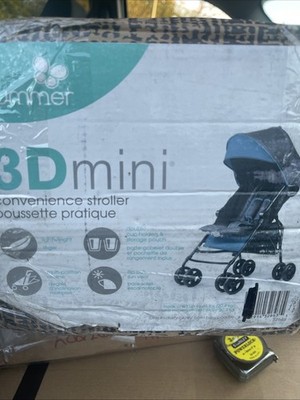 Summer by 3D Mini Convenience Stroller Blue Lightweight Umbrella Compact Fold