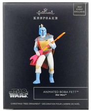 BOBA FETT Animated NEW Comic Con Hallmark Star Wars 2021 Ornament Ltd 3700 SDCC