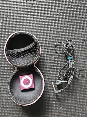 Apple A1373 iPod Shuffle Player, Pink  4th generation 2GB,  Unrested 