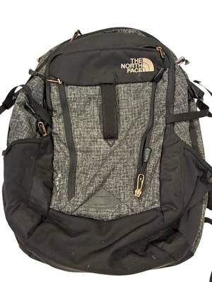 North Face Surge Backpack Grey Green 19\