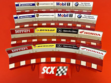 SCX 20040 Digital Standard Curve Border W/Barrier 1/32 Slot Car Track Used 4 D