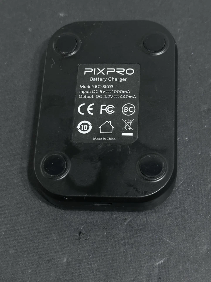 Cargador de Batería BC-BK03 5V 1000mA Para Cámara Kodak Pixpro 360 Batería Lb080 Foto 4 de 4