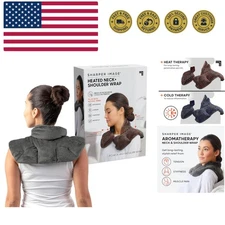 Luxurious Heated Neck & Shoulder Wrap with Aromatherapy for Ultimate Relaxation