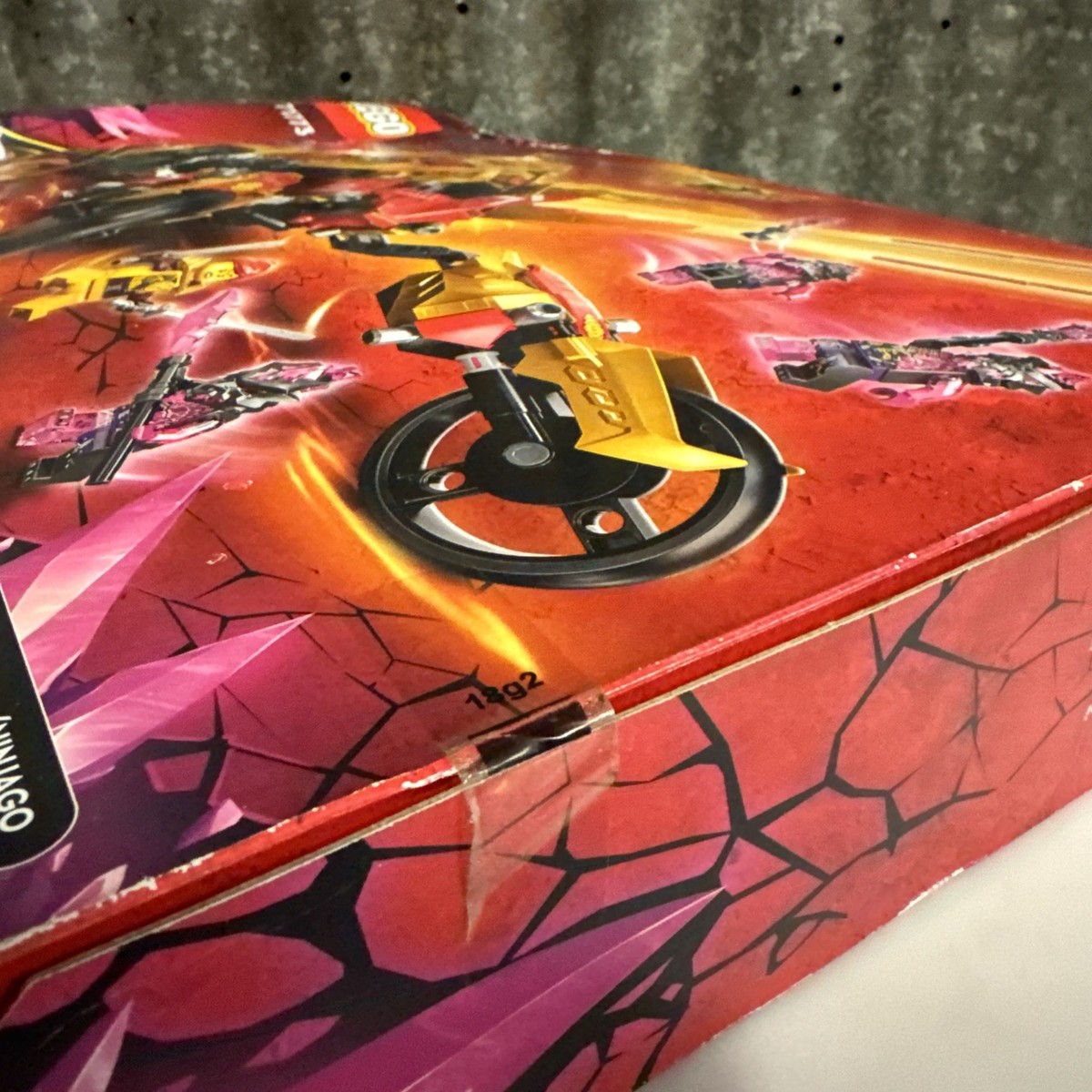 LEGO Ninjago Crystalized Kai's Golden Dragon Raider (71773) NIB