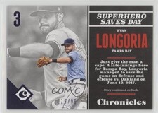 2017 Panini Chronicles Purple 19/99 Evan Longoria #95 x5u
