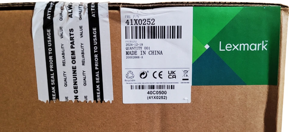 Lexmark 41X0252 Fuser Unit - Image 3 of 3