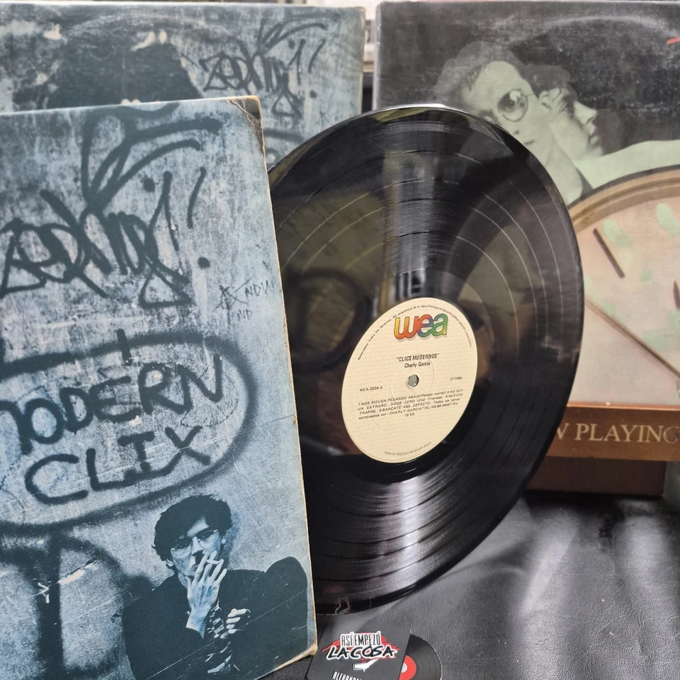 🔥Charly Garcia ‎– Clics Modernos - Edición Venezuela, 1984 (EX) Soda Stereo🔥 - Image 3 of 4