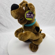 Scooby Doo Talking Plush Cartoon Network Equity Toys Vintage 12"