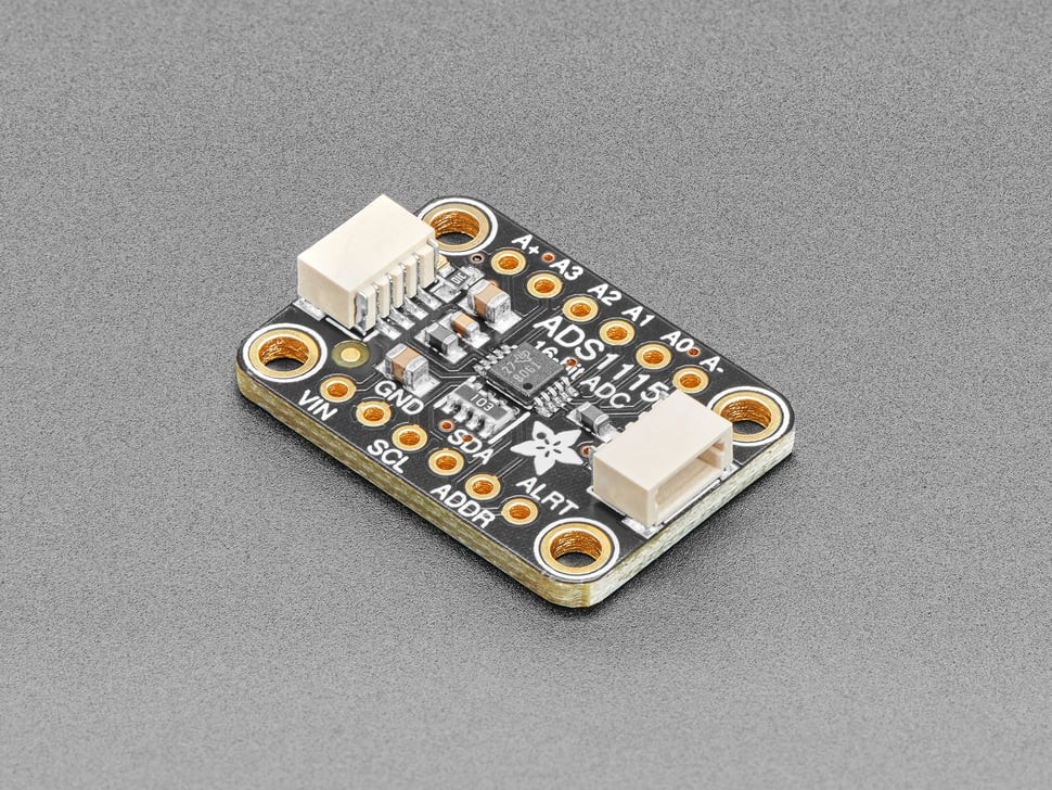 ADS1115 16-Bit ADC - 4 Channel with Programmable Gain Amplifier - STEMMA QT / Qw