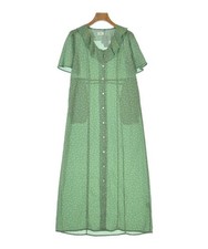 RHC Ron Herman Shirt Dresses GreenxWhitexPink(Flower Pattern) XS 2200631162148