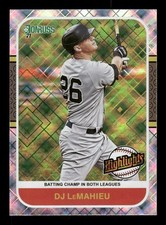2021 Donruss #HI5 DJ LeMahieu Highlights Diamond New York Yankees
