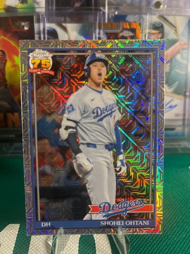 2026 Topps Series 1 - 1991 Topps Chrome Silver Pack Mojo Shohei Ohtani #91C-47