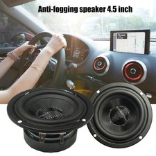 4.5inch Subwoofer Speakers Set for Bass HiFi Sound Waterproof 4OHM 30W Speakers