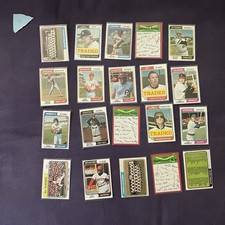 1974 Topps Baseball Vintage Common Cards 20 Card Lot #3
