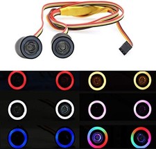 RC LED Light Kit Headlights Angel Eyes 12 Modes