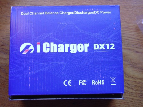 HillRC iCharger DX12 Dual Channel DC Battery Charger Discharger in Box Untested