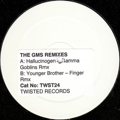 GMS - The GMS Remixes - UK Promo 12'' Vinyl - 2003 - Twisted Records