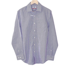 NEW Croft  Barrow mens button-up dress shirt size 15.5, 34/35 classic purple