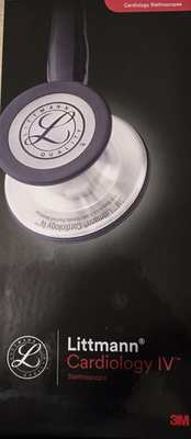 #ad 3M Littmann Cardiology IV Stethoscope 27quot; Black New $95.00