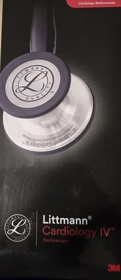 3M Littmann Cardiology IV Stethoscope 27" Black New