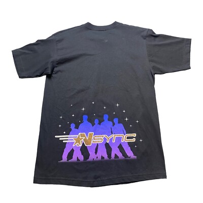 Vintage RARE 2000 NSYNC Winterland Y2K Glitter Concert Tour T