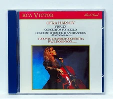OFRA HARNOY, JAMES McKAY - VIVALDI cello concerto - RCA CD NM