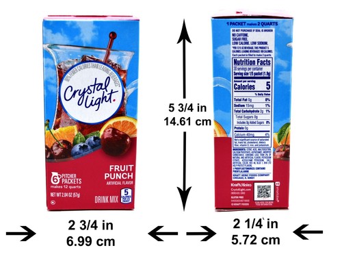 Crystal Light Drink Mix 10 or 12 Quart Pitcher Pack Box Buy More Save UpTo 25% - Picture 25 of 103