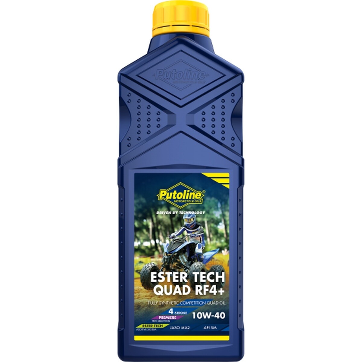 Huile 4T Ester Tech Quad RF4+ 10W40 évite la surchauffe du moteur de quad 1L