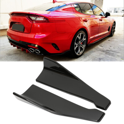Rear Bumper Lip Spoiler Canard Winglet Apron Side Skirt For Kia Optima 2001-2020