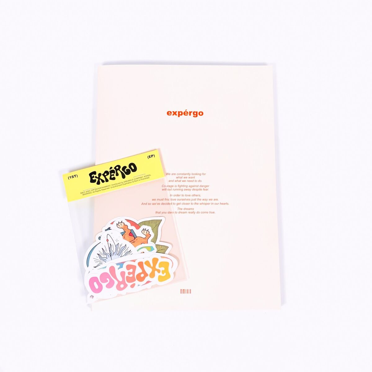 NMIXX - EXPERGO (1ST EP ALBUM) LIMITED VER. NO PHOTOCARD NMIXX - EXPERGO (1ST EP ALBUM) LIMITED VER. NO PHOTOCARD