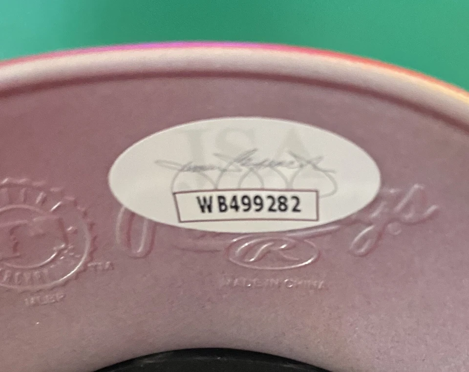 Jonathan Papelbon Signed Mini Helmet With JSA Certificate! - Image 2 of 3