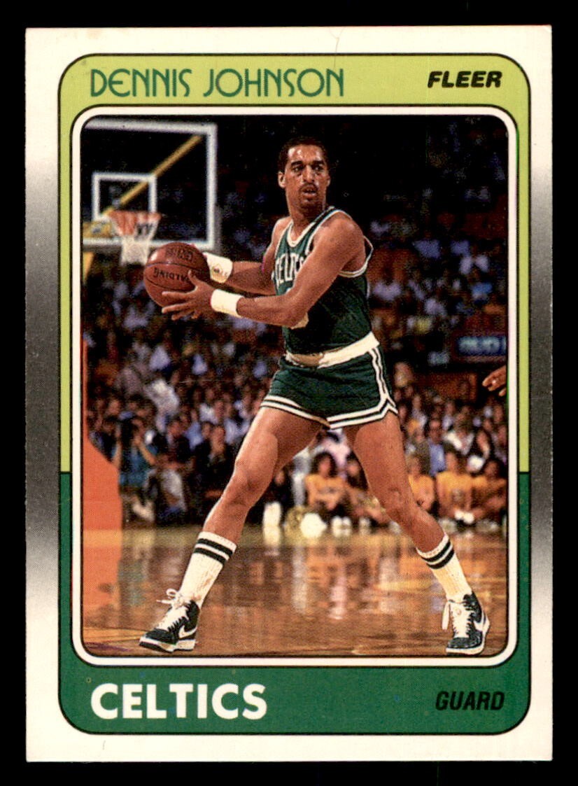 1988 Fleer Basketball #10 Dennis Johnson EX *d3