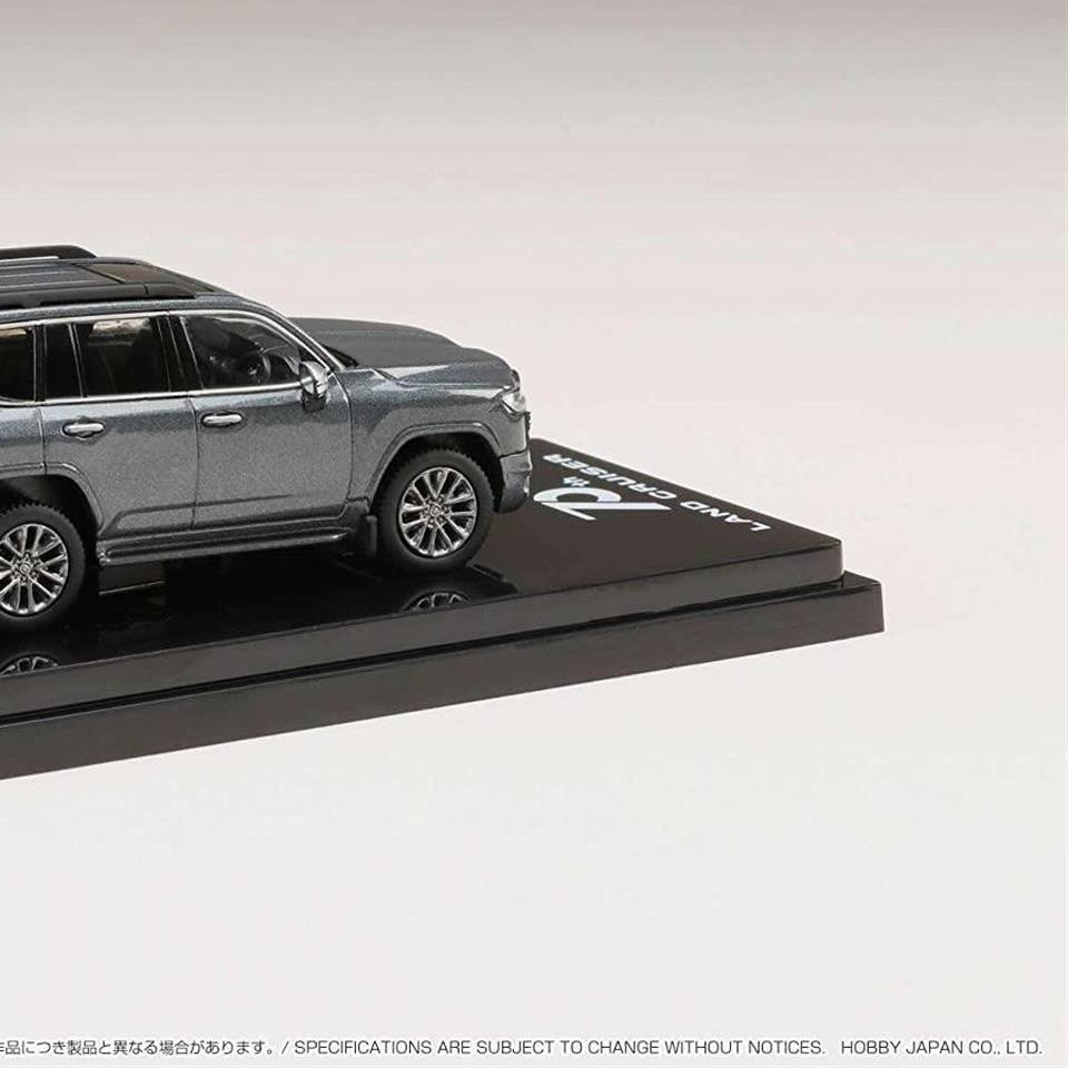 1/64 Toyota Land Cruiser (JA300W) ZX Gray Metallic Black