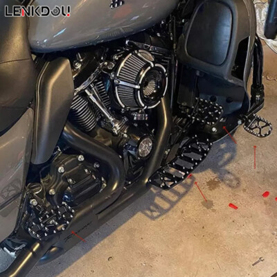 For Harley MX Style Foot Pegs Floorboards Shifter Pegs Pedals