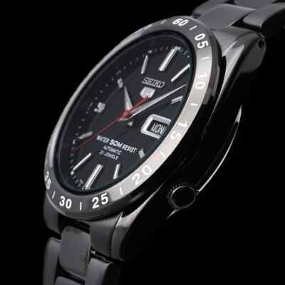 SEIKO SEIKO5 SNKE03KC Black Automatic Men's Watch New in Box from