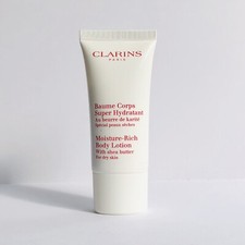 Clarins Moisture-Rich Body Lotion with Shea Butter Mini Travel Size 1 oz/ 30 ml