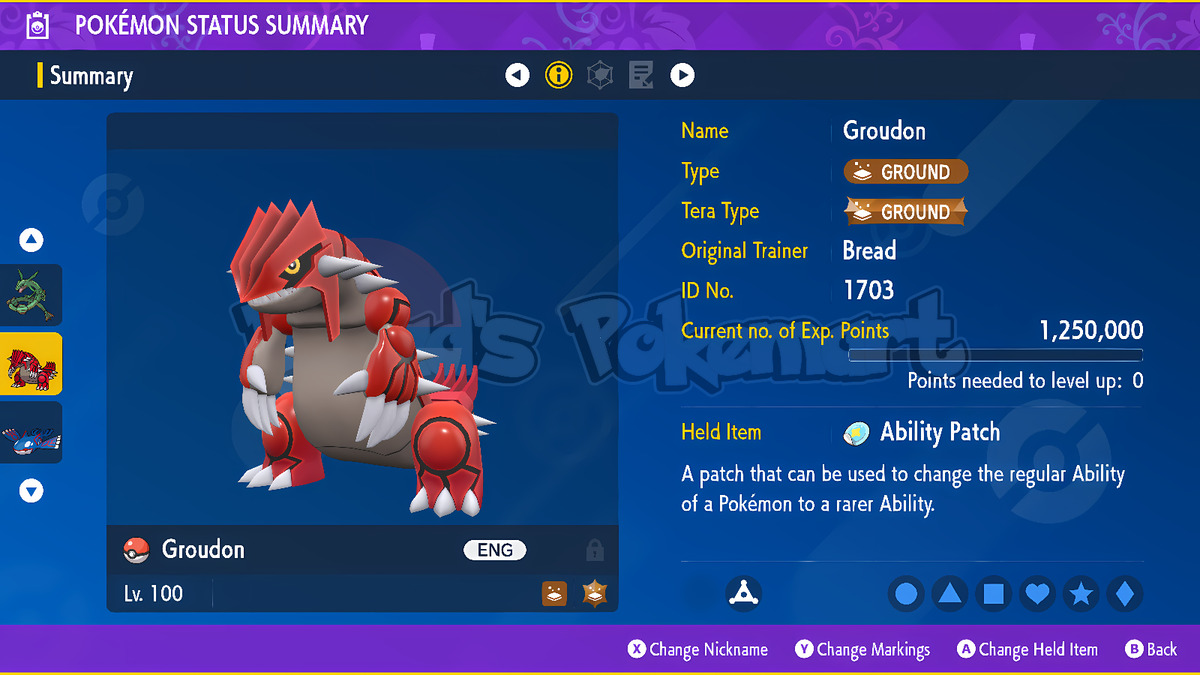 The Weather Trio • Kyogre, Groudon, Rayquaza • Competitive • 6IVs