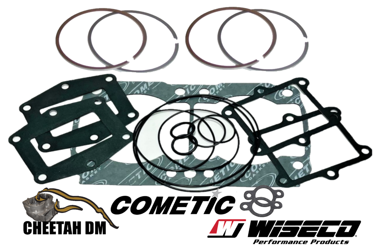 【Bamiki】 Banshee 485 535 Cheetah Cylinder Piston Rings 73mm Wiseco