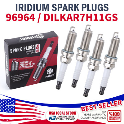 #ad Set of 4 FOR NGK Iridium 96964 Spark Plugs for Acura amp; Honda DILKAR7H11GS NEW $24.92