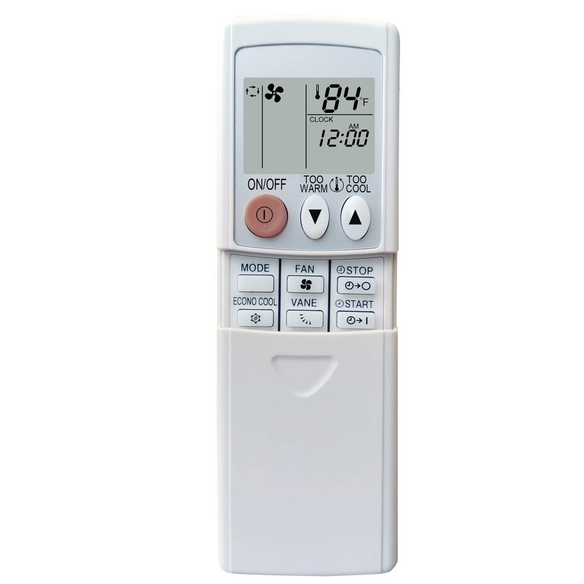Replacement for Mitsubishi Electric Mr Slim E12E79426 Remote