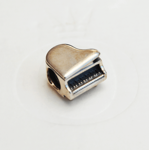 Genuine Pandora Sterling Silver Charm "Piano" - 791503 - retired